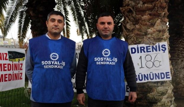Aydın'da işten çıkarılan otobüs şoförlerinin davası