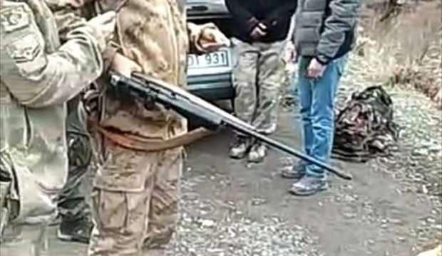 Sivas'ta kaçak avcılara suçüstü
