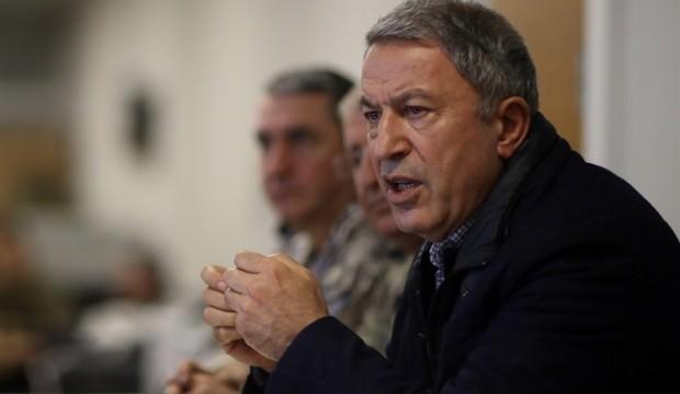 Akar'dan ABD'ye sert mesaj: Kürt kardeşlerimiz...