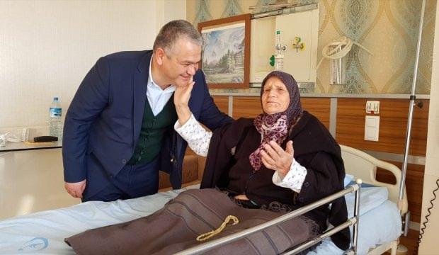 Başkan Karahan'dan, hasta ziyareti
