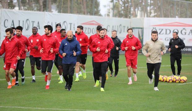 Sivasspor, Aytemiz Alanyaspor maçı hazırlıklarına başladı