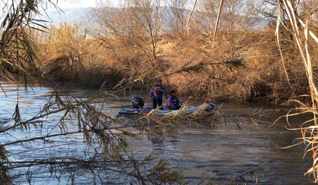 Menderes Nehri'ne düşen kişinin kaybolması