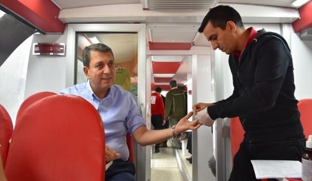 Nallıhan'da kan bağışı kampanyası