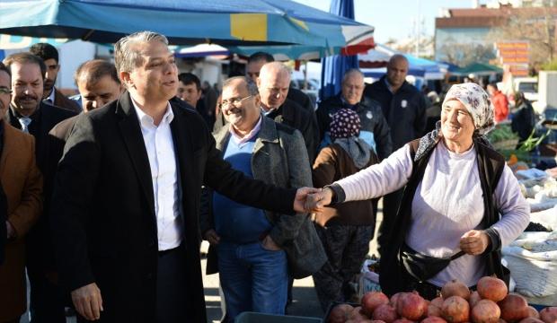 Muratpaşa Belediyesi Başkanı Uysal, esnafla buluştu