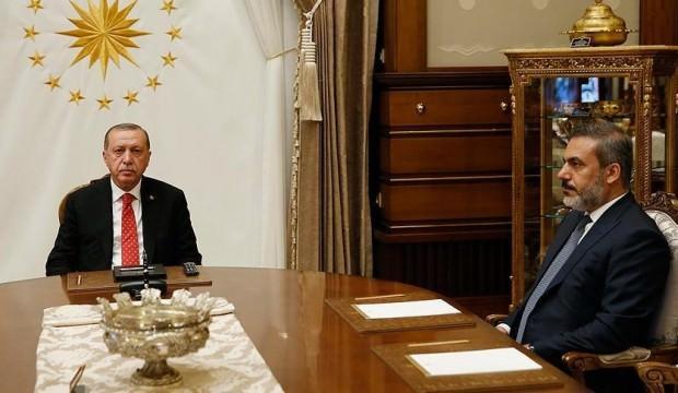 Erdoğan MİT Başkanı Fidan'ı kabul etti