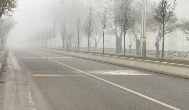 Çankırı'da sis ulaşımı olumsuz etkiliyor