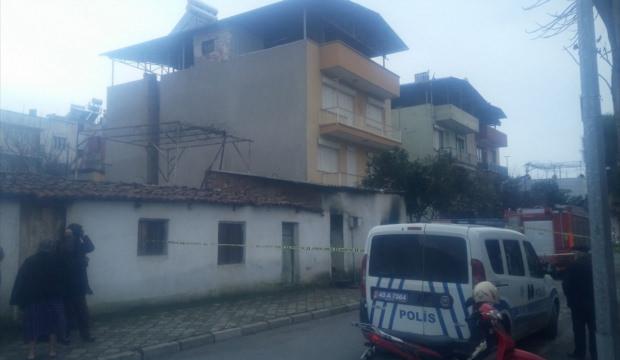 Manisa'da ev yangını: 1 ölü