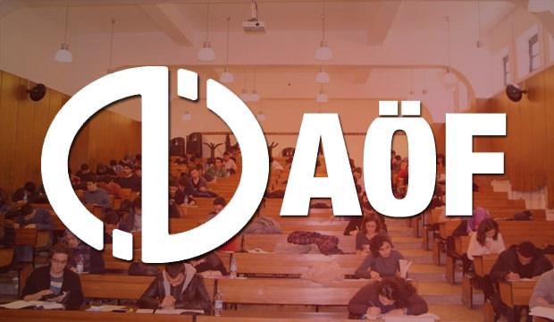12 - 13 Ocak AÖF güz dönemi final sınav sonuçları belli oldu!