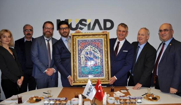 Kanada'nın Ankara Büyükelçisinden MÜSİAD Adana Şubesine ziyaret