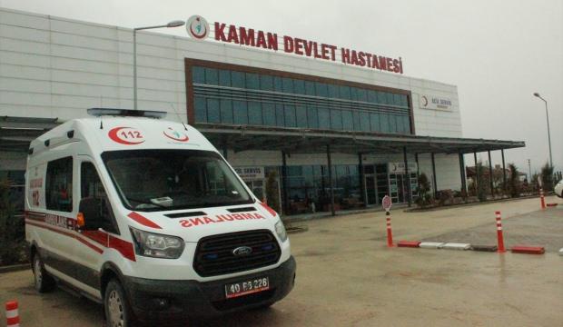 Kırşehir'de bıçaklı kavga: 1 yaralı