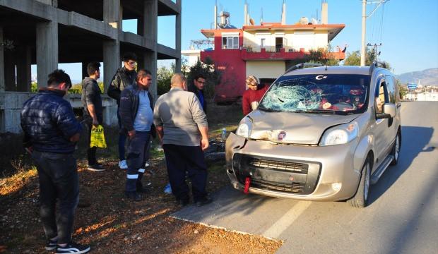 Antalya'da trafik kazası: 1 ölü, 4 yaralı