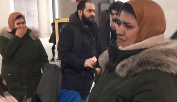 Olayı öğrenen şoför kapıları kilitledi, kimseyi indirmedi!