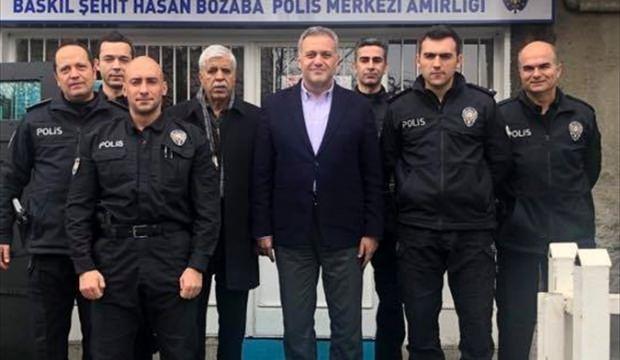 Baskil Belediye Başkanı Akmurat'tan İlçe Emniyet Amirliğine ziyaret