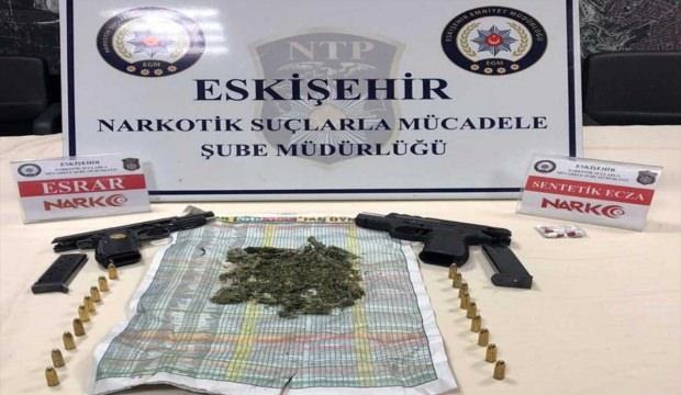 Eskişehir'de uyuşturucu operasyonu