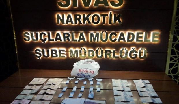 Sivas'ta narkotik sokak operasyonları