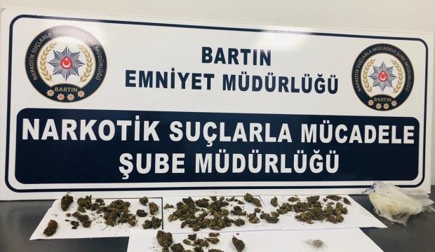Bartın'da uyuşturucu operasyonu