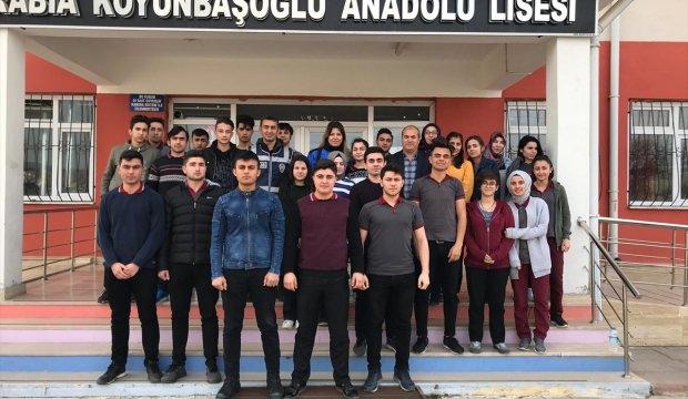 Yerköy'de öğrencilere polislik mesleği anlatılıyor