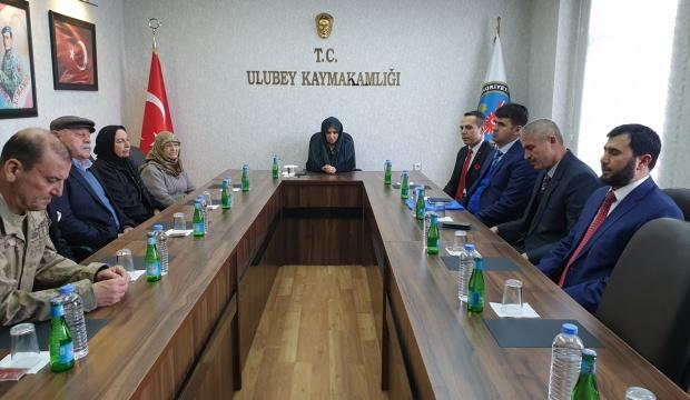 Vali Kocabıyık Ulubey'i ziyaret etti