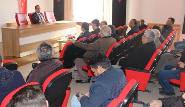 Ulaş'ta muhtarlar toplantısı yapıldı
