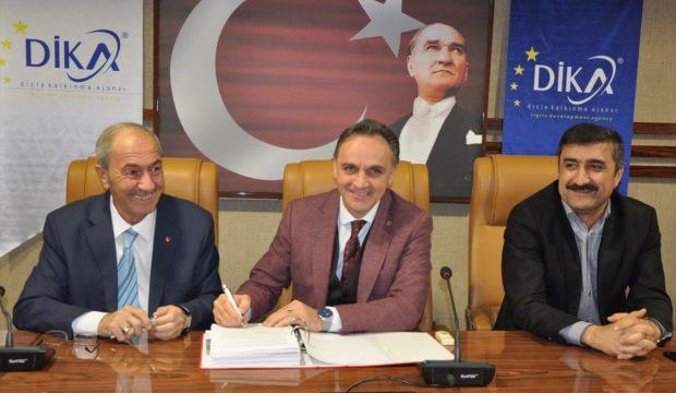 "Mardin Gıda Analiz ve Ticaret Kapasitesinin Geliştirilmesi Projesi" imzalandı