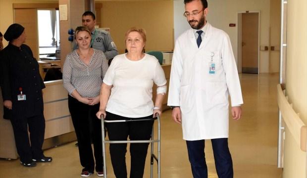 Moldovalı kadın Kırıkkale'de sağlığına kavuştu
