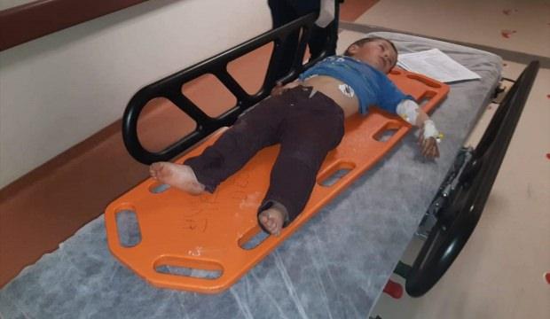 Siirt'te damdan düşen çocuk yaralandı