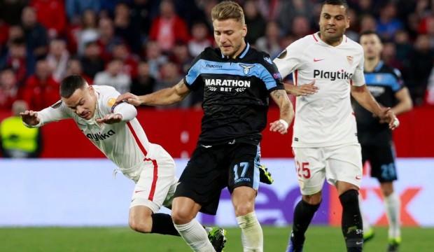 Sevilla Lazio'ya şans tanımadı! Son 16...