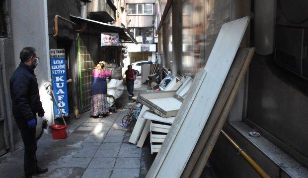 Zonguldak'ta, "çöp ev" boşaltıldı