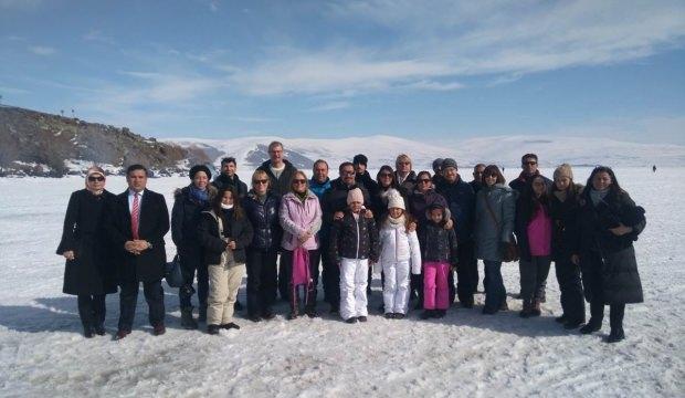 Büyükelçiler Ardahan'ı gezdi