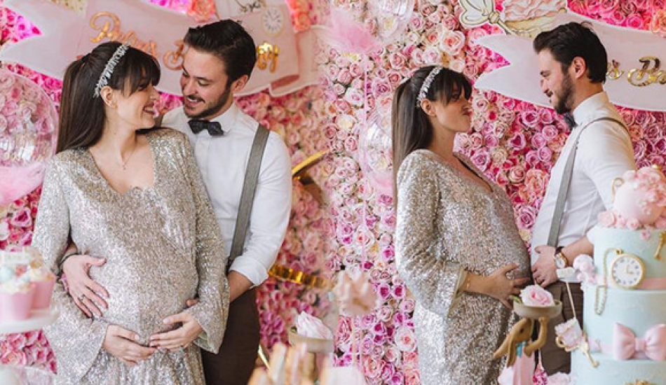 Pelin Akil'den doğacak ikizlerine Instagram hesabı!