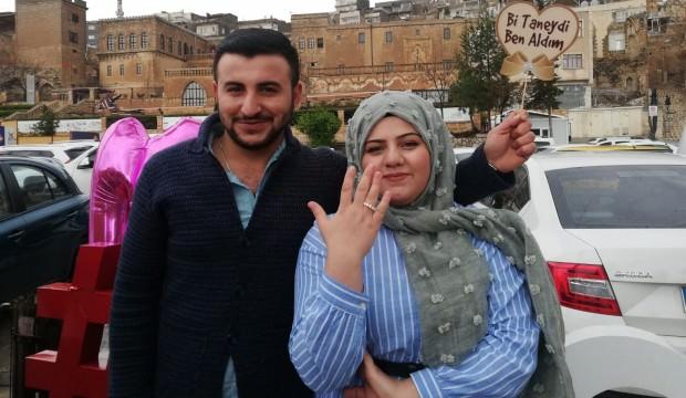 Çorum’dan Mardin'e geldi, evlenme teklifi etti!