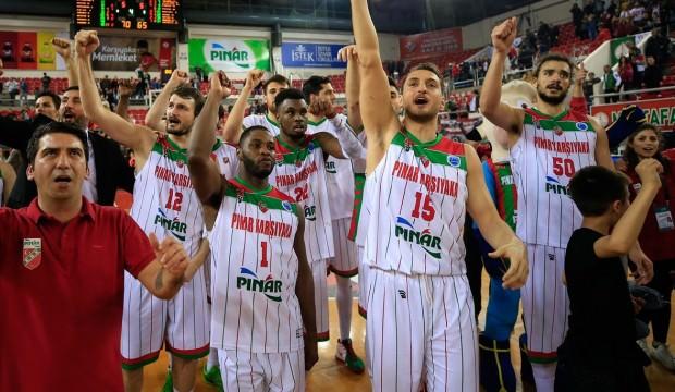Pınar Karşıyaka çeyrek finale yükseldi