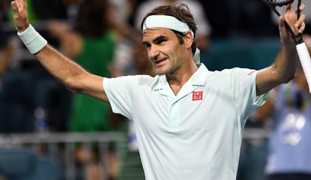 Federer Miami Açık'ta finale kaldı