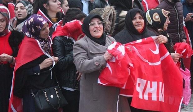 Bayburt'ta MHP uzun bir aradan sonra zaferini kutladı