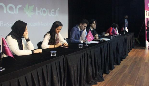 Geleceğin genç diplomatları 'Çınar JMUN’19'da