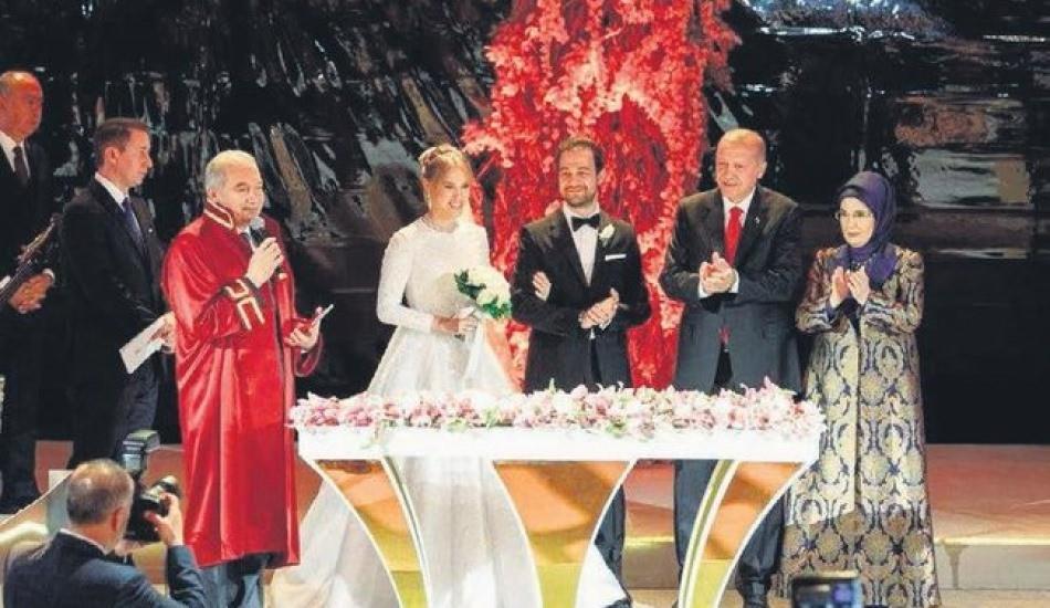 Başkan Erdoğan Kalyoncu ve Demirören ailelerinin nikah şahitliğini yaptı
