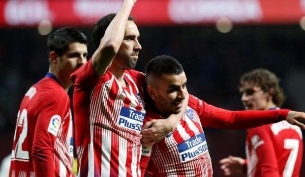 Atletico Madrid Barça'nın şampiyonluğunu erteledi