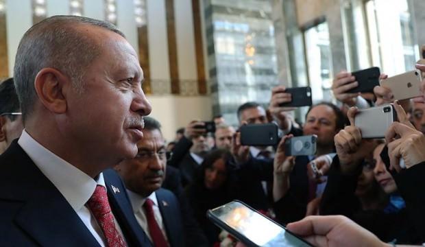 Başkan Erdoğan, Meclis'teki oturumu terk etti, açıklamalarda bulundu