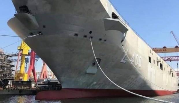 Türkiye'nin amiral gemisi suyla buluştu!