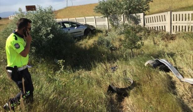 Rize'de otomobil devrildi: 1 ölü