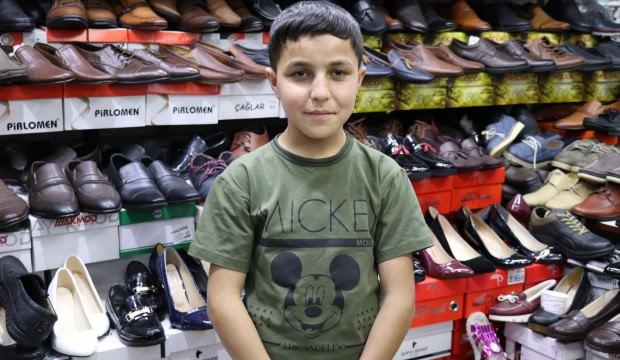 13 yaşındaki Suriyeli Halit’in yürek burkan hikayesi