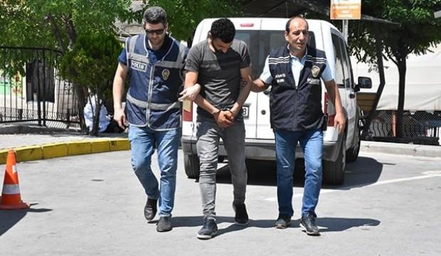Küçük çocuğu yaralayan maganda tutuklandı