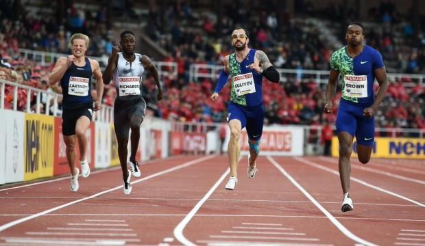 Ramil Guliyev Fas'ta ikinci oldu