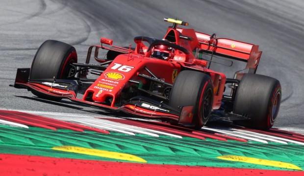 Avusturya'da pole pozisyonu Leclerc'in