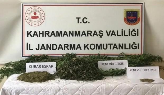 Kahramanmaraş'ta uyuşturucu operasyonu! 