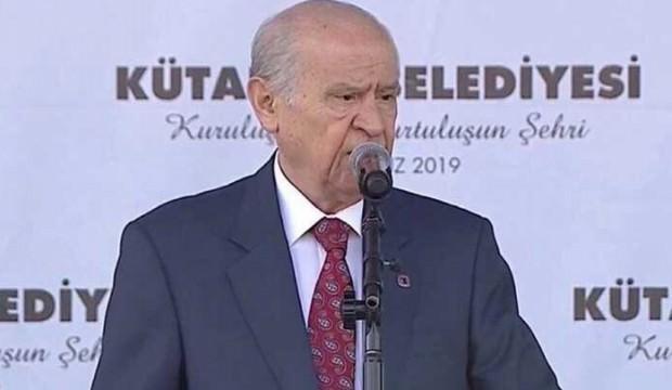 Devlet Bahçeli'den S-400 açıklaması