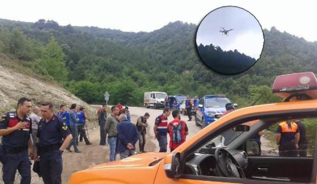 Alzheimer hastası yaşlı adam drone'la aranıyor