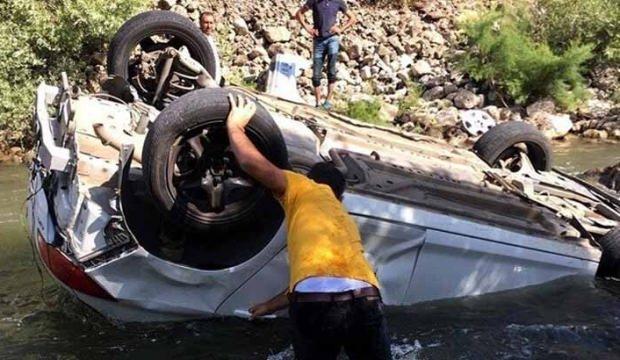 Bingöl’de otomobil çaya devrildi: 1 ölü, 2 yaralı