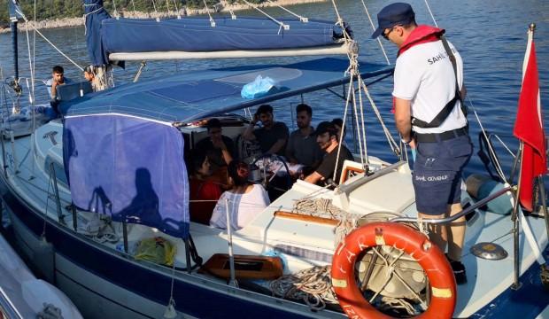 Dalaman açıklarında 27 kaçak göçmen yakalandı