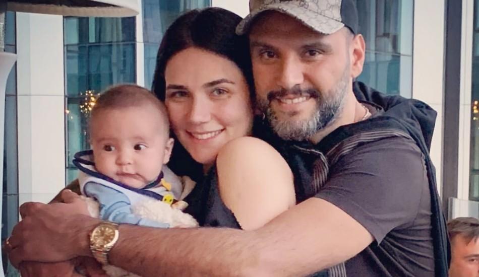 Alişan ve Burak bebeğin keyfi yerinde!